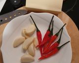 Gambar langkah 1 resipi Phat Kaphrao Daging Cincang.