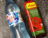 Gambar langkah 1 resipi Sirap Soda Pandan.