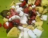 Foto del passaggio 7 della ricetta Insalata di Anelli di Totano, Sfiziosa