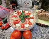Foto del passaggio 4 della ricetta Panzanella con pane multicereali, verdure, tonno, al profumo di aceto balsamico