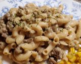 A picture of step 5 of Cheeseburger Macaroni Skillet.