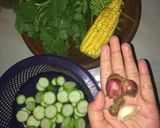 Foto langkah ke 1 dari resep Sayur bayam jagung.