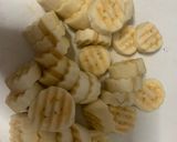 รูปขั้นตอนการทำที่ 1 ของ กล้วยบวชชีห่มรัก 🍌🥥