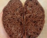 Foto langkah ke 20 dari resep Coffee Chocolate Sourdough Bread 90%.