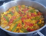 Foto del paso 5 de la receta: Arroz con atún, coliflor y tirabeques