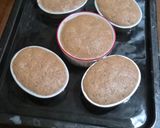 Foto langkah ke 9 dari resep Matcha Flan Cake.