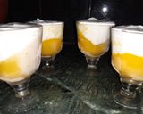 A picture of step 8 of Mango lychee panna cotta.