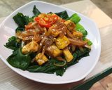 Foto langkah ke 6 dari resep Pokcoy tofu saus tiram.