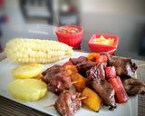 Foto del paso 2 de la receta: Anticuchos en brochetas estilo Oriental 👍🇵🇪