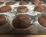 A picture of step 12 of BC SOUR CREAM CHOCOLATE CAKE WITH LOCAL STRAWBERRY PRESERVES & CHOCOLATE GANACHE.