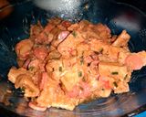 Foto langkah ke 6 dari resep Tahu campur cecek sosis.