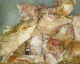 A picture of step 1 of Chicken Biriani.
