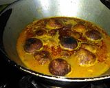A picture of step 1 of Raw banana kofta curry.
