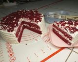 Foto langkah ke 6 dari resep Cake red velvet.