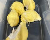Hình bước làm 2 của món Xôi Lá Cẩm Sầu Riêng