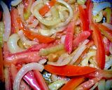 Hình bước làm 3 của món Cơm gà Pilaf (Malaysia)