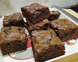 A picture of step 9 of Chocolate Chip Brownie 😍😍.