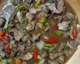 Foto langkah ke 3 dari resep Hati Ampela Lada Hitam.