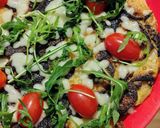 Tortilla ziemniaczana z mozzarellą krok przepisu 5 zdjęcie