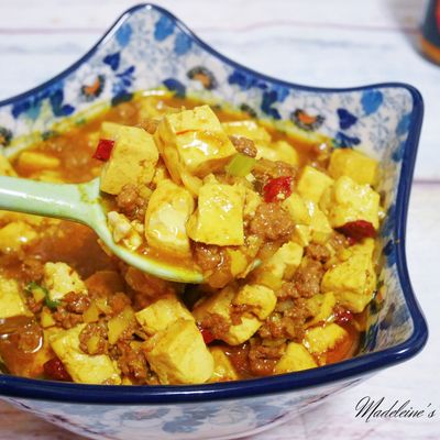 麻婆豆腐~貝里斯辣醬風味 — 5.1