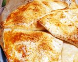 Une image de l'étape 6 de Pizzas 🍕 wrap en triangles 😋 au poulet cheddar.