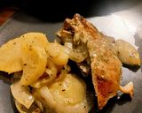 Foto del paso 8 de la receta: Paletilla de cordero al horno con patatas y cebolla