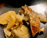 Foto del paso 8 de la receta: Paletilla de cordero al horno con patatas y cebolla