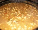 A picture of step 3 of Vegetarian Savoury Samp.