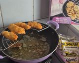 Foto langkah ke 3 dari resep Donburi Chicken Katsu Butter Rice with Tempura ala fusion Jepang Indonesia Western.