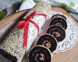 Foto langkah ke 4 dari resep Mochi Ketan Hitam Gulung (337).