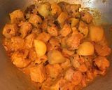 A picture of step 6 of Soya Matar / Soya Green Peas Curry.
