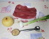 Foto del passaggio 1 della ricetta Fettine in salsa di soia - Neobiani (Seul)