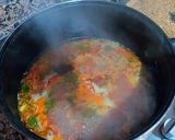 Foto del paso 4 de la receta: Sopa de almejas chirlas con toque de hierbabuena