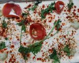 A picture of step 2 of Kashmiri raita.