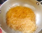 A picture of step 1 of Vermicelli dry fruits custard (sheer khurma custard).
