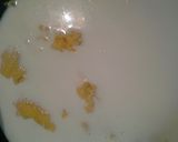 A picture of step 2 of Cream of rice with non vegetarian options.