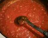 A picture of step 6 of Creamy & Spicy Shrimp Pasta in Garlic Tomato Cream Inspired byJulia on Pinterest.