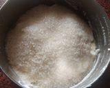 A picture of step 4 of Almond burfi.