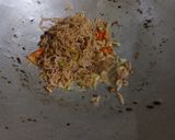 Foto langkah ke 3 dari resep Tumis Bunga Pepaya Udang Rebon.