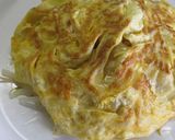 A picture of step 9 of Crispy Light Bean Sprouts and Crispy Browned Egg with Sweet Vinegar Sauce.