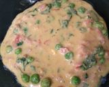 A picture of step 7 of Hara bhara Besan ka Chilla / Stuffed besan chilla.