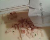 A picture of step 5 of Easiest homemade chicken cordon blue.