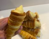 Foto langkah ke 11 dari resep Custard Cream Horn Pastry / Kue Cum Cum.
