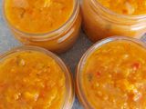 Almás, zsályas sütőtök chutney (csatni)