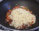 Kolbászos-tojásos sült rizs recept fázis 3 fotója