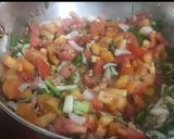 A picture of step 3 of Baingan/eggplant bharta.