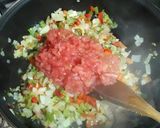 Foto del paso 5 de la receta Copos de pastas con melva canutera cocida y parmesano