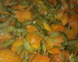 Foto langkah ke 4 dari resep Tumis sawi buncis wortel.