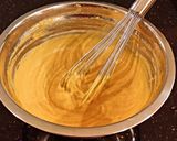 A picture of step 3 of Chocolate Pumpkin Layer Cake.