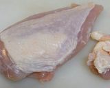 A picture of step 1 of Shiny & Tender Chicken Teriyaki.